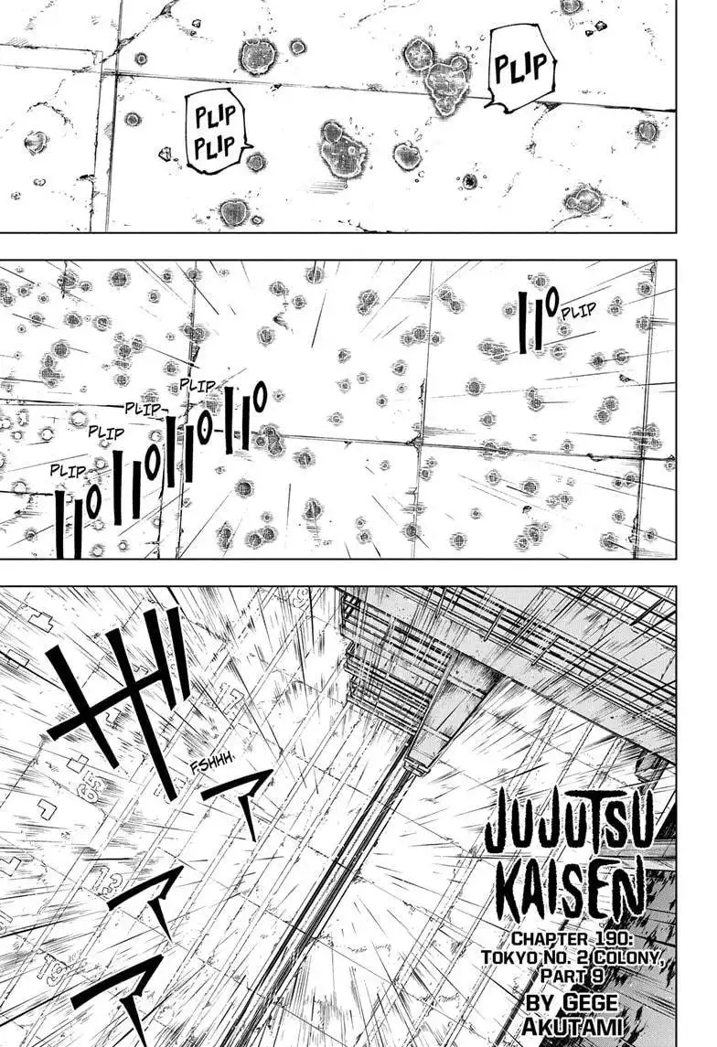 Jujutsu Kaisen Chapter 190 1